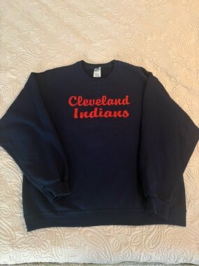 Cleveland Indians Sweatshirt by Jerzees